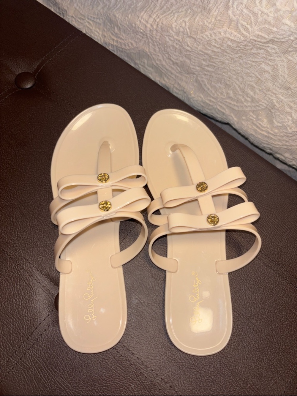 BRAND NEW! Lilly Pulitzer Harlow Jelly Sandals!